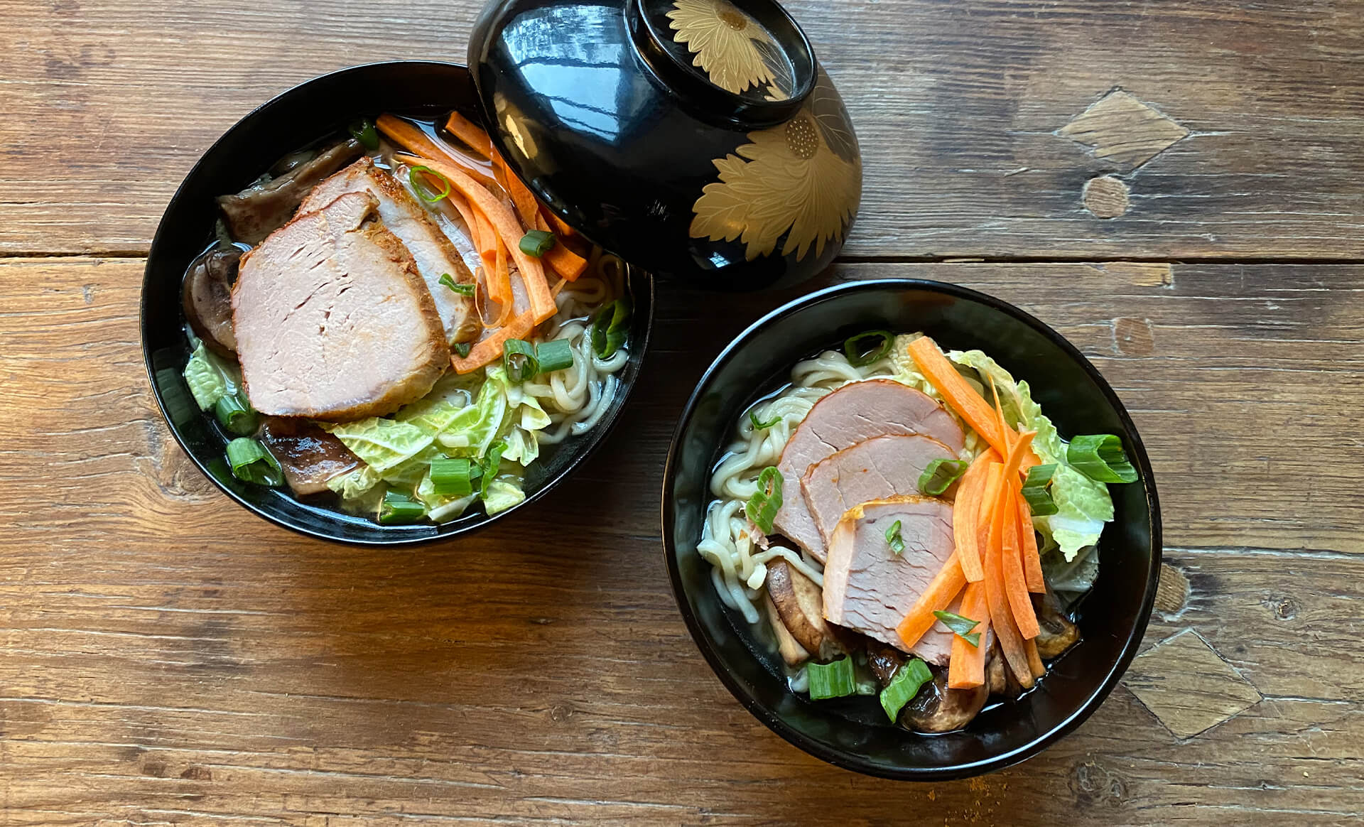 Asian Pork Ramen Soup