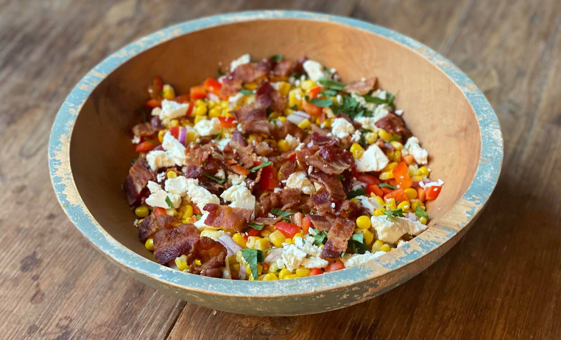 Coleman Applewood Bacon Roasted Corn Salad