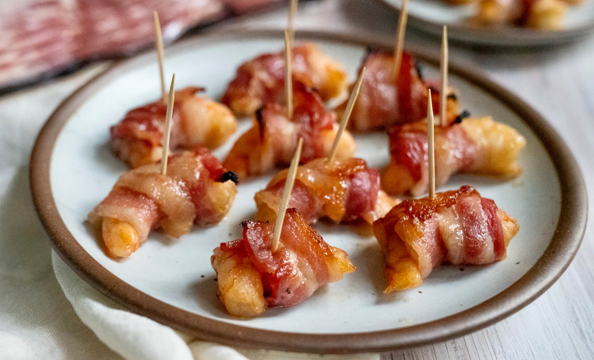 Candied Bacon Wrapped Shrimp Recipe • Coleman Natural Foods