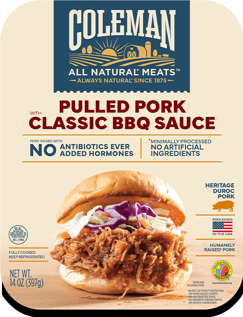 Coleman Products Pulled Pork Classic BBQ Sauce